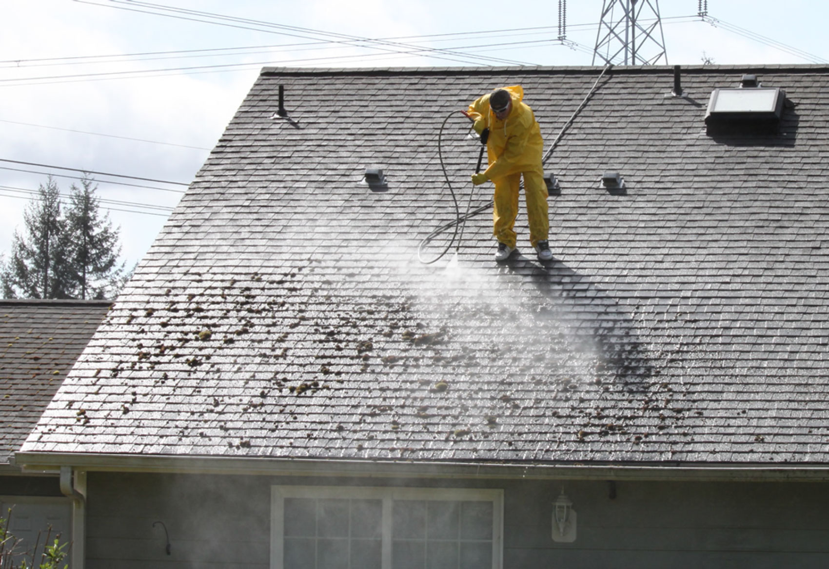 Why Not Pressure Wash Your Cedar or Shingle Roof
